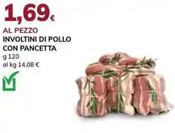 Basko Involtini di pollo con pancetta offerta