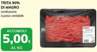 Basko Trita 90% di magro prima offerta