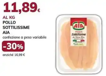 Basko Pollo sottilissime AIA offerta