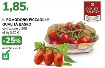 Basko Il pomodoro piccadilly QUALITÀ BASKO offerta