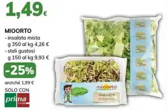 Basko MIOORTO - insalata mista -steli gustosi offerta