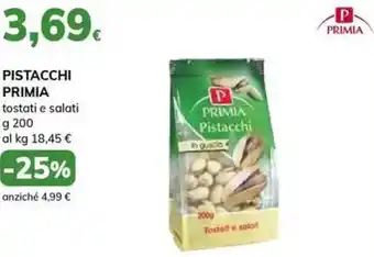 Basko Pistacchi PRIMIA offerta