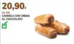 Basko Cannoli con crema al cioccolato offerta