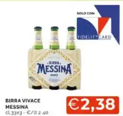 Mercatò Birra vivace messina offerta