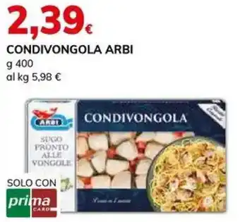 Basko Condivongola ARBI offerta