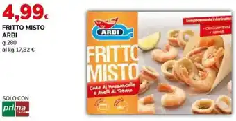 Basko Fritto misto ARBI offerta