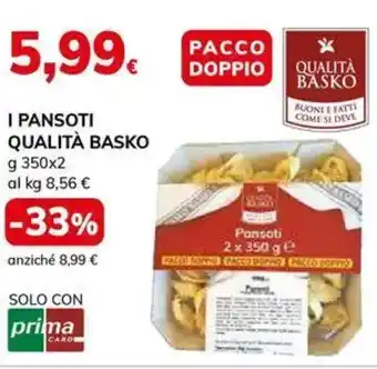 Basko I pansoti QUALITÀ BASKO offerta