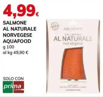 Basko Salmone al naturale norvegese AQUAFOOD offerta