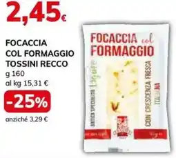 Basko Focaccia col formaggio TOSSINI RECCO offerta