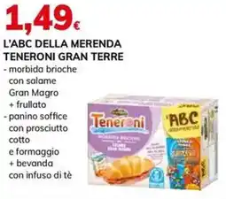 Basko L'abc della merenda teneroni GRAN TERRE offerta