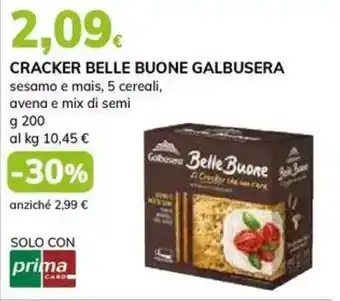 Basko Cracker belle buone GALBUSERA offerta