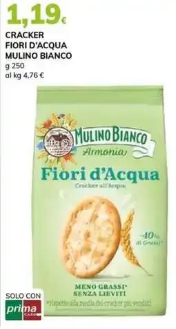 Basko Cracker fiori d'acqua MULINO BIANCO offerta