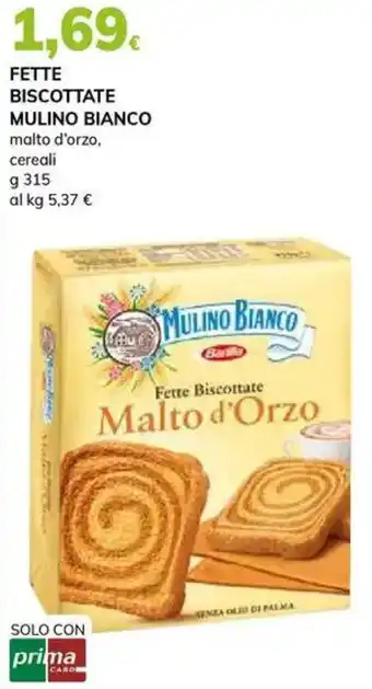 Basko Fette biscottate MULINO BIANCO offerta