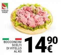 Supermercati Gulliver Bocconcini scelti di vitello offerta