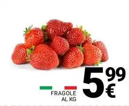 Supermercati Gulliver Fragole offerta