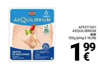 Supermercati Gulliver Affettati aequilibrium AIA offerta