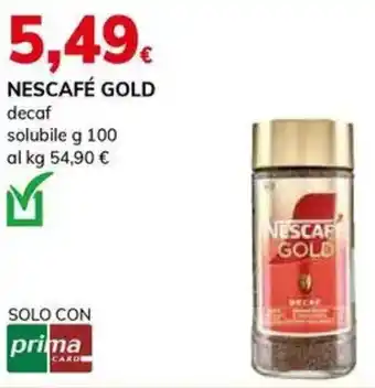 Basko NESCAFÉ Gold offerta