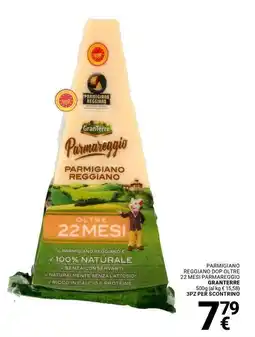 Supermercati Gulliver Parmigiano reggiano dop oltre 22 mesi parmareggio GRANTERRE offerta