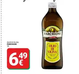 Supermercati Gulliver Olio di oliva FARCHIONI offerta