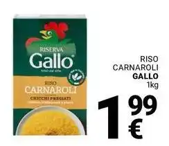 Supermercati Gulliver Riso carnaroli GALLO offerta