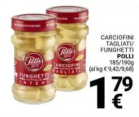 Supermercati Gulliver Carciofini tagliati/ funghetti POLLI offerta