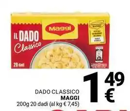 Supermercati Gulliver Dado classico MAGGI offerta