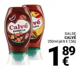 Supermercati Gulliver Salse CALVÉ offerta