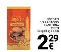 Supermercati Gulliver Biscotti del lagaccio lanterna PRETI offerta