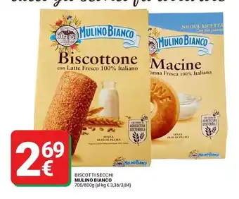 Supermercati Gulliver Biscotti secchi MULINO BIANCO offerta