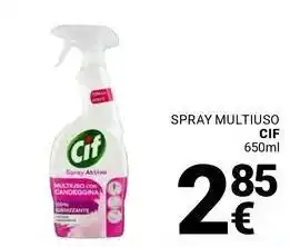 Supermercati Gulliver Spray multiuso CIF offerta