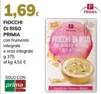 Basko Fiocchi di riso PRIMIA offerta