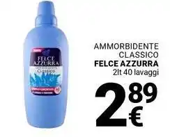 Supermercati Gulliver Ammorbidente classico FELCE AZZURRA offerta