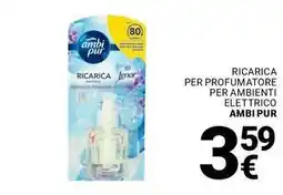 Supermercati Gulliver Ricarica per profumatore per ambienti elettrico AMBI PUR offerta