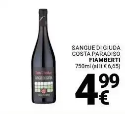 Supermercati Gulliver Sangue di giuda costa paradiso FIAMBERTI offerta