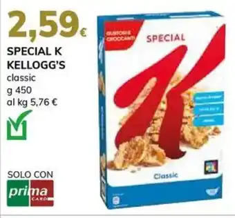 Basko Special k KELLOGG'S offerta