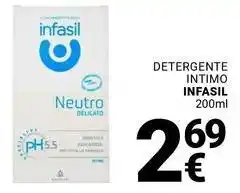 Supermercati Gulliver Detergente intimo INFASIL offerta