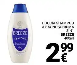 Supermercati Gulliver Doccia shampoo & bagnoschiuma 3in1 BREEZE offerta