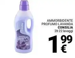 Supermercati Gulliver Ammorbidente profumo lavanda CONSILIA offerta