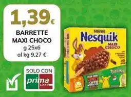 Basko Barrette maxi choco NESTLE offerta