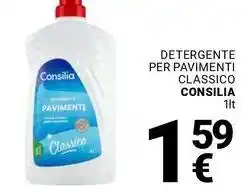 Supermercati Gulliver Detergente per pavimenti classico CONSILIA offerta