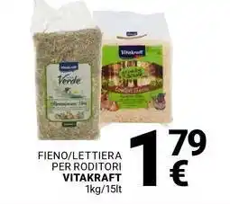 Supermercati Gulliver Fieno/lettiera per roditori VITAKRAFT offerta