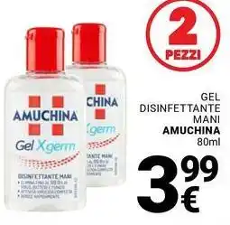 Supermercati Gulliver Gel disinfettante mani AMUCHINA offerta