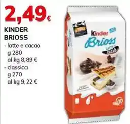 Basko KINDER Brioss offerta