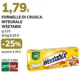 Basko Formelle di crusca integrale WEETABIX offerta