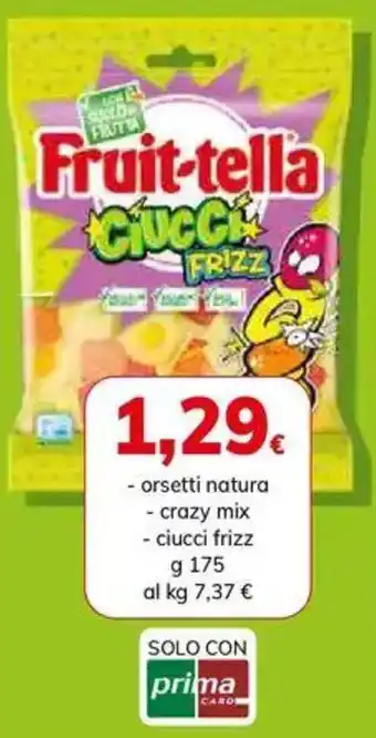 Basko Fruit-tella Ciucc offerta