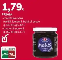 Basko PRIMIA - confettura extra offerta