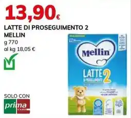 Basko Latte di proseguimento 2 MELLIN offerta