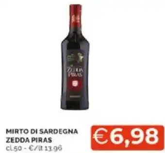 Mercatò Mirto di sardegna zedda piras offerta