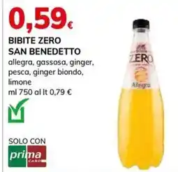 Basko Bibite zero SAN BENEDETTO offerta