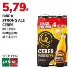 Basko Birra strong ale CERES offerta